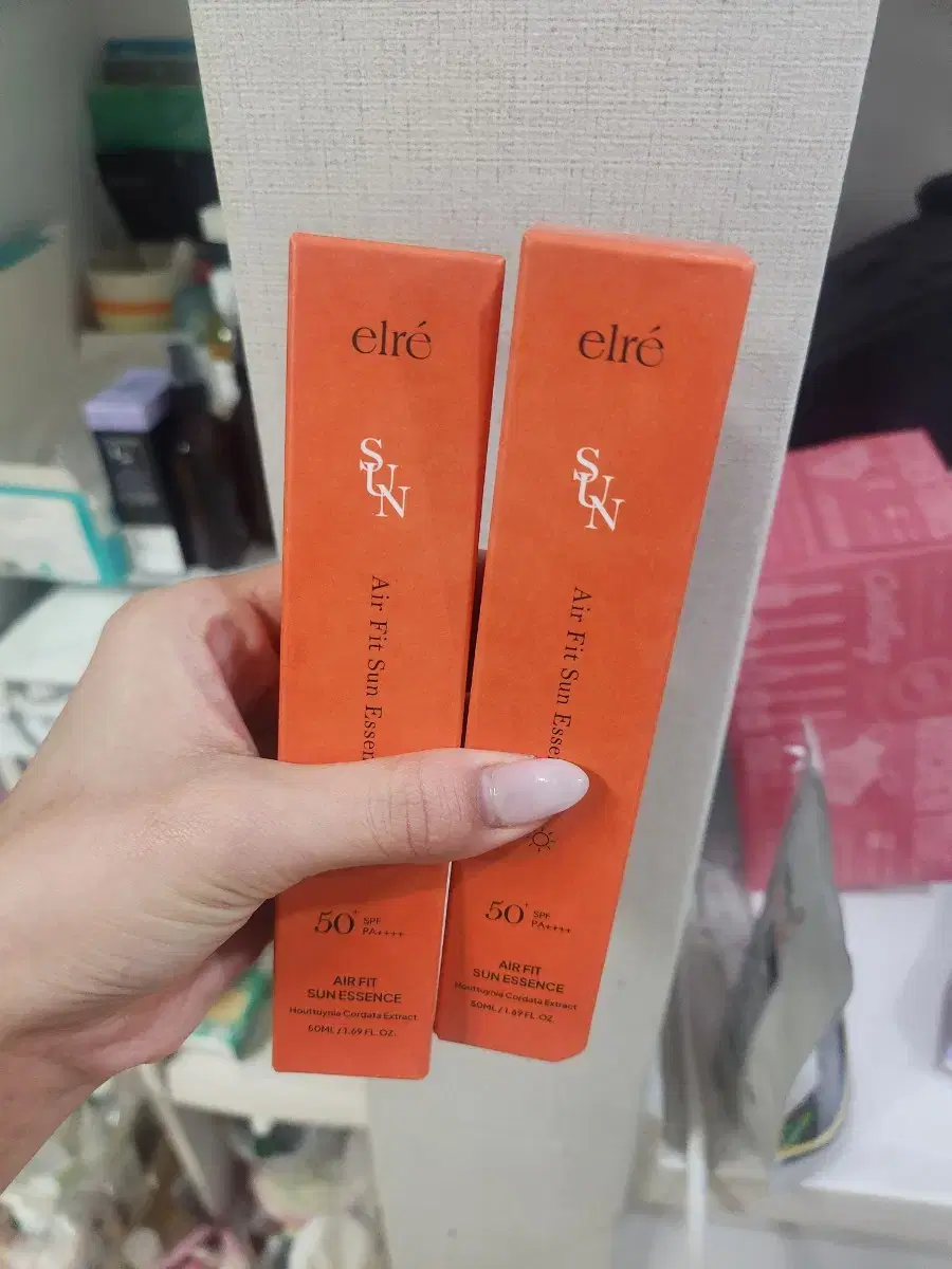 elre 앨르 설은미 에어핏 선에센스 50ml 백탁 없이 촉촉한 선크림